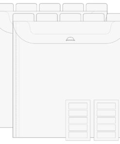 Alternative view of Spellbinders - The Organized Option - TOO 12 x 12" Flip Flap Pocket - 10 Pack