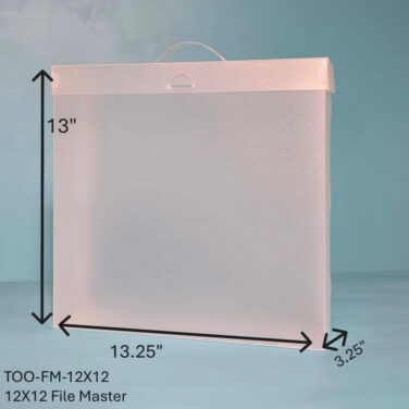 Alternative view of Spellbinders - The Organized Option - TOO 12 x 12" File Master with 5 Flip Flap Pockets