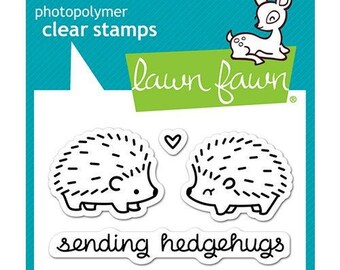 IL NEGOZIO DELLA MAMMA DI CLE – USATI DALLA CLE – LAWN FAWN timbrino HEDGEHUGS