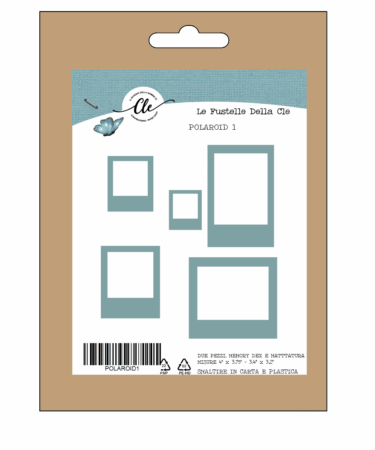 IL NEGOZIO DELLA MAMMA DI CLE – LE FUSTELLE DELLA CLE - SET POLAROID, IN ARRIVO A FINE GENNAIO