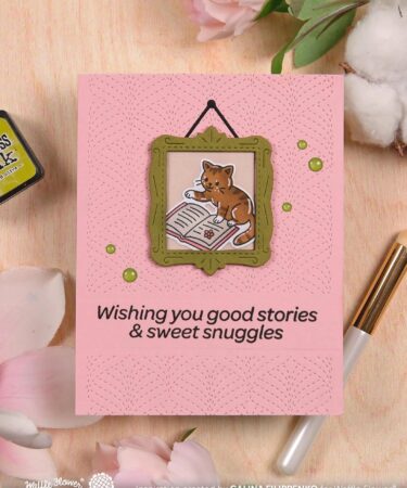 Alternative view of WAFFLE FLOWER - Happy Leaves Texture Die