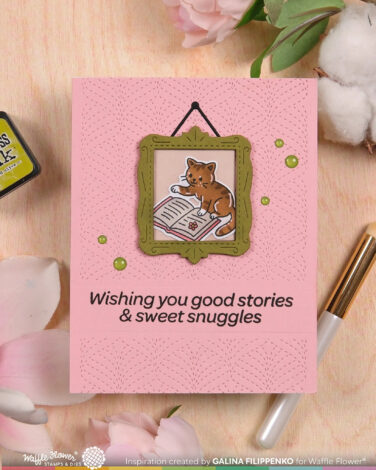 Alternative view of WAFFLE FLOWER - Happy Leaves Texture Die