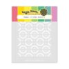 WAFFLE FLOWER - Happy Circles Stencil
