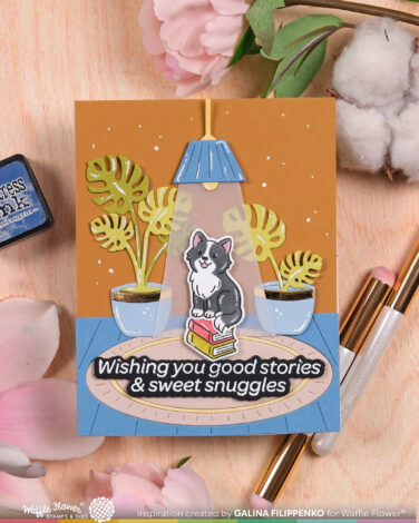 Alternative view of WAFFLE FLOWER - Simple Joy Sentiments Stamp Set