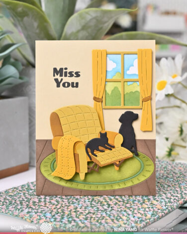 Alternative view of WAFFLE FLOWER - Cozy Spot Die