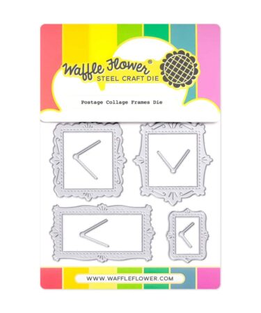 WAFFLE FLOWER - Postage Collage Frames Die