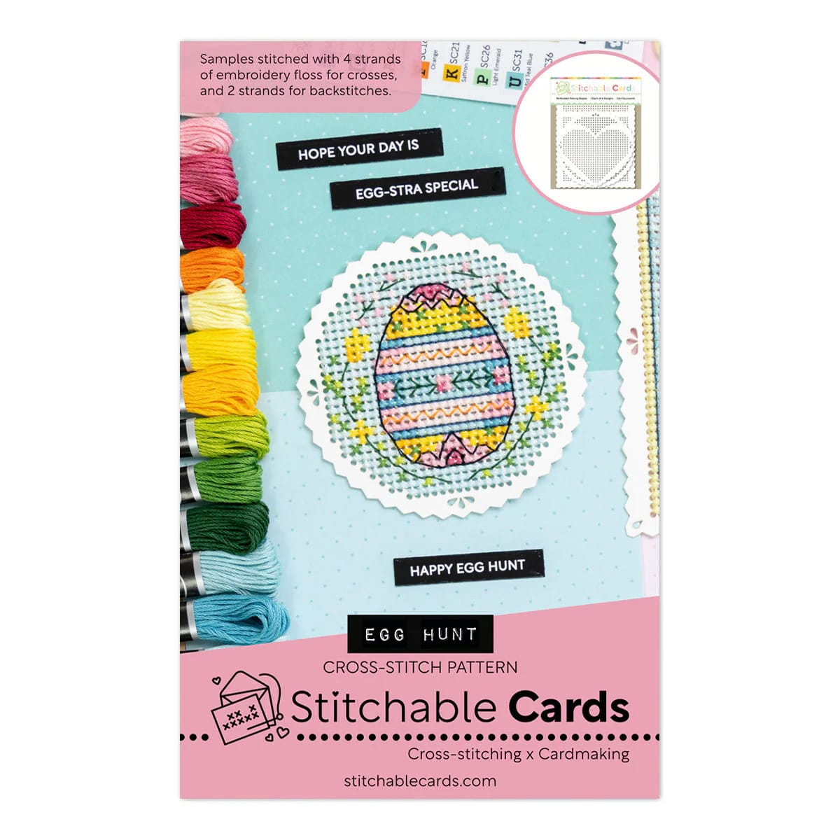 WAFFLE FLOWER - Pattern - Egg Hunt