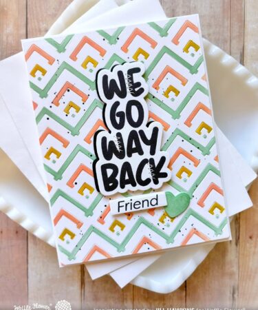 Alternative view of WAFFLE FLOWER - Old Friend Sentiments Combo