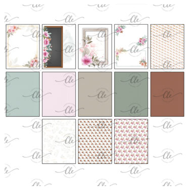 Alternative view of IL NEGOZIO DELLA MAMMA DI CLE - LE CARTE DELLA CLE - MY TALES OF  2026 - FEBBRAIO - PAPER PAD 6X8"