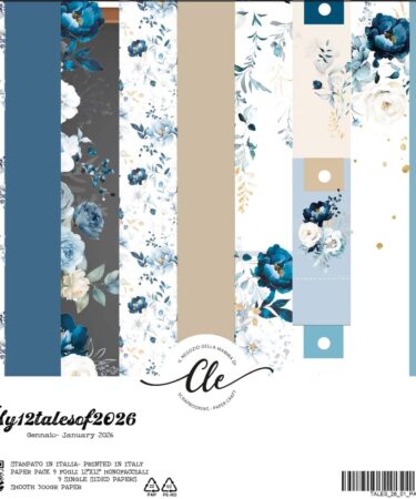 IL NEGOZIO DELLA MAMMA DI CLE - LE CARTE DELLA CLE - MY TALES OF  2026 - GENNAIO  PAPER PACK  12X12