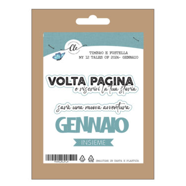 IL NEGOZIO DELLA MAMMA DI CLE - I TIMBRI DELLA CLE – MY TALES OF  2026 - GENNAIO - TIMBRO + FUSTELLE COORDINATE