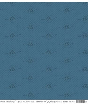 IL NEGOZIO DELLA MAMMA DI CLE - LE CARTE DELLA CLE - MY 12 TALES OF 2026 - GENNAIO -  NUM.  663