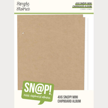 SIMPLE STORIES - New SNAP Products - SN@P! - Mini Chipboard Album - 4x6