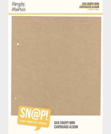 SIMPLE STORIES - New SNAP Products - SN@P! - Mini Chipboard Album - 6x8