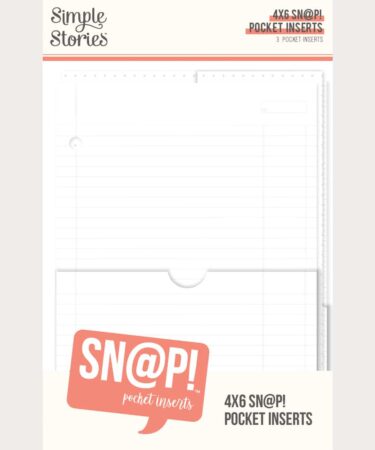 SIMPLE STORIES - New SNAP Products - 4x6 SN@P! - Pocket Binder Inserts
