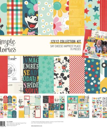 SIMPLE STORIES - Collezione Say Cheese Happiest Place - Collection Kit