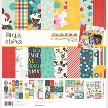 SIMPLE STORIES - Collezione Say Cheese Happiest Place - Collection Kit