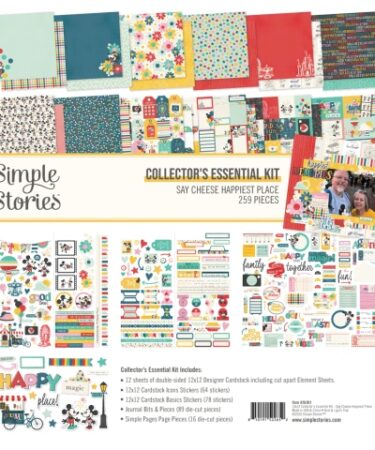 SIMPLE STORIES - Collezione Say Cheese Happiest Place - Collector's Essential Kit