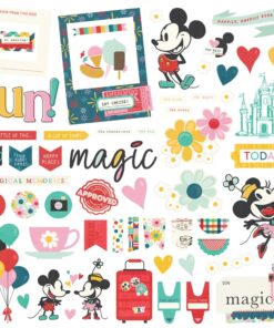 Alternative view of SIMPLE STORIES - Collezione Say Cheese Happiest Place -  Chipboard Pieces