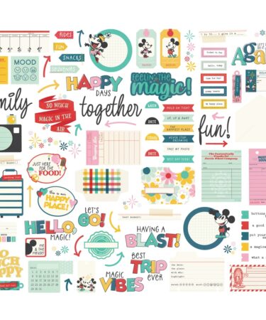 Alternative view of SIMPLE STORIES - Collezione Say Cheese Happiest Place - Journal Bits & Pieces