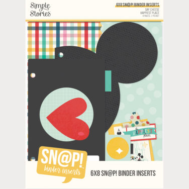 SIMPLE STORIES - Collezione Say Cheese Happiest Place - 6x8 SN@P! Binder Inserts