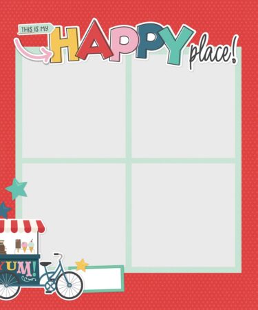 Alternative view of SIMPLE STORIES - Collezione Say Cheese Happiest Place - Simple Pages Page Pieces