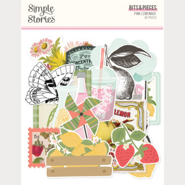 SIMPLE STORIES - Collezione Pink Lemonade - Bits & Pieces