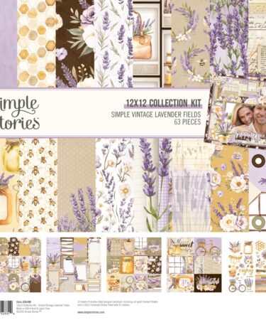 SIMPLE STORIES - Collezione  Simple Vintage Lavender Fields - Collection Kit