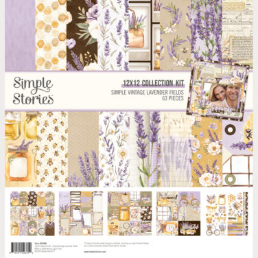 SIMPLE STORIES - Collezione  Simple Vintage Lavender Fields - Collection Kit