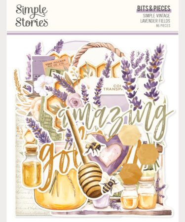 SIMPLE STORIES - Collezione  Simple Vintage Lavender Fields - Bits & Pieces