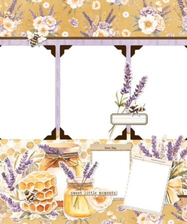 Alternative view of SIMPLE STORIES - Collezione  Simple Vintage Lavender Fields - Simple Pages Page Kit