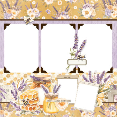 Alternative view of SIMPLE STORIES - Collezione  Simple Vintage Lavender Fields - Simple Pages Page Kit