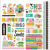 SIMPLE STORIES - Collezione Color Me Happy - Cardstock Stickers Icons