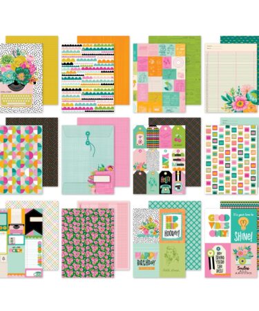 Alternative view of SIMPLE STORIES - Collezione Color Me Happy - 6x8 Pad