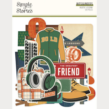 SIMPLE STORIES - Collezione  Rustic Legend - Bits & Pieces