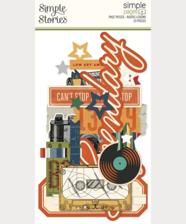 SIMPLE STORIES - Collezione  Rustic Legend - Simple Pages Page Pieces