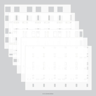 Concord & 9th – Kristina Werner –Plaid Perfection Stencil Pack (6 qty; 6 x 9)