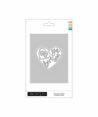 Concord & 9th – Radiant Heart Piercing Dies