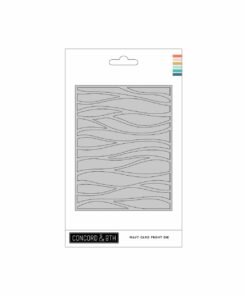 Concord & 9th – Wavy Card Front Die