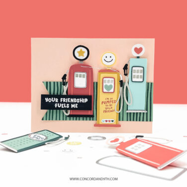 Alternative view of Concord & 9th – Fueled with Love Stamp Set (3 x 4)