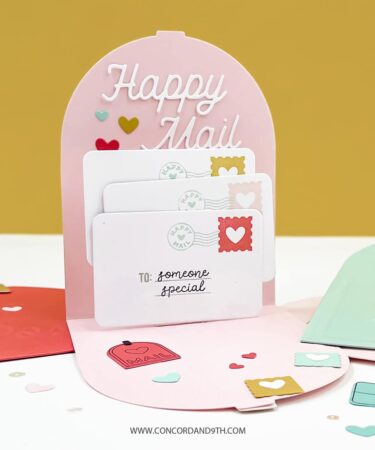 Alternative view of Concord & 9th – Happy Mail Stamp Set (6 x 6)