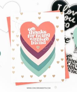 Alternative view of Concord & 9th – Radiant Heart Piercing Dies