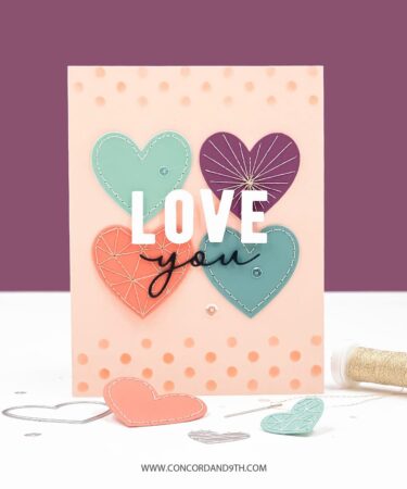 Alternative view of Concord & 9th – Stitch of Love Piercing Dies