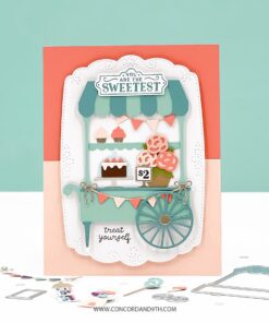 Alternative view of Concord & 9th – Sweet-cart Stamp Set (3 x 4)