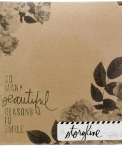 HEIDI SWAPP FLORAL -STORYLINE ALBUM8.5X11 (IN ARRIVO)