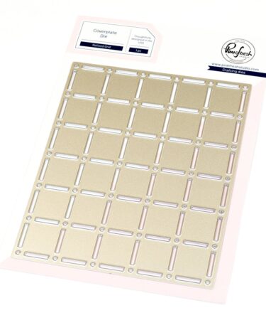 PINKFRESH STUDIO - Refined Grid coverplate die