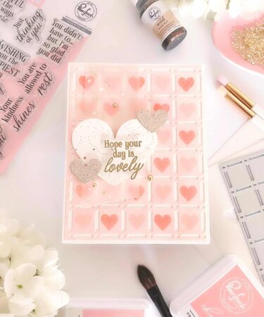 Alternative view of PINKFRESH STUDIO - Refined Grid Builder stencil