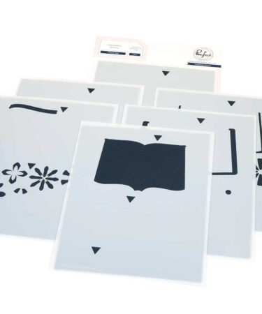 PINKFRESH STUDIO - Floral Tale stencil