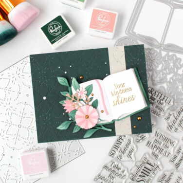 Alternative view of PINKFRESH STUDIO - Floral Tale stencil