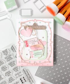 Alternative view of PINKFRESH STUDIO - Jar of Wishes stencil